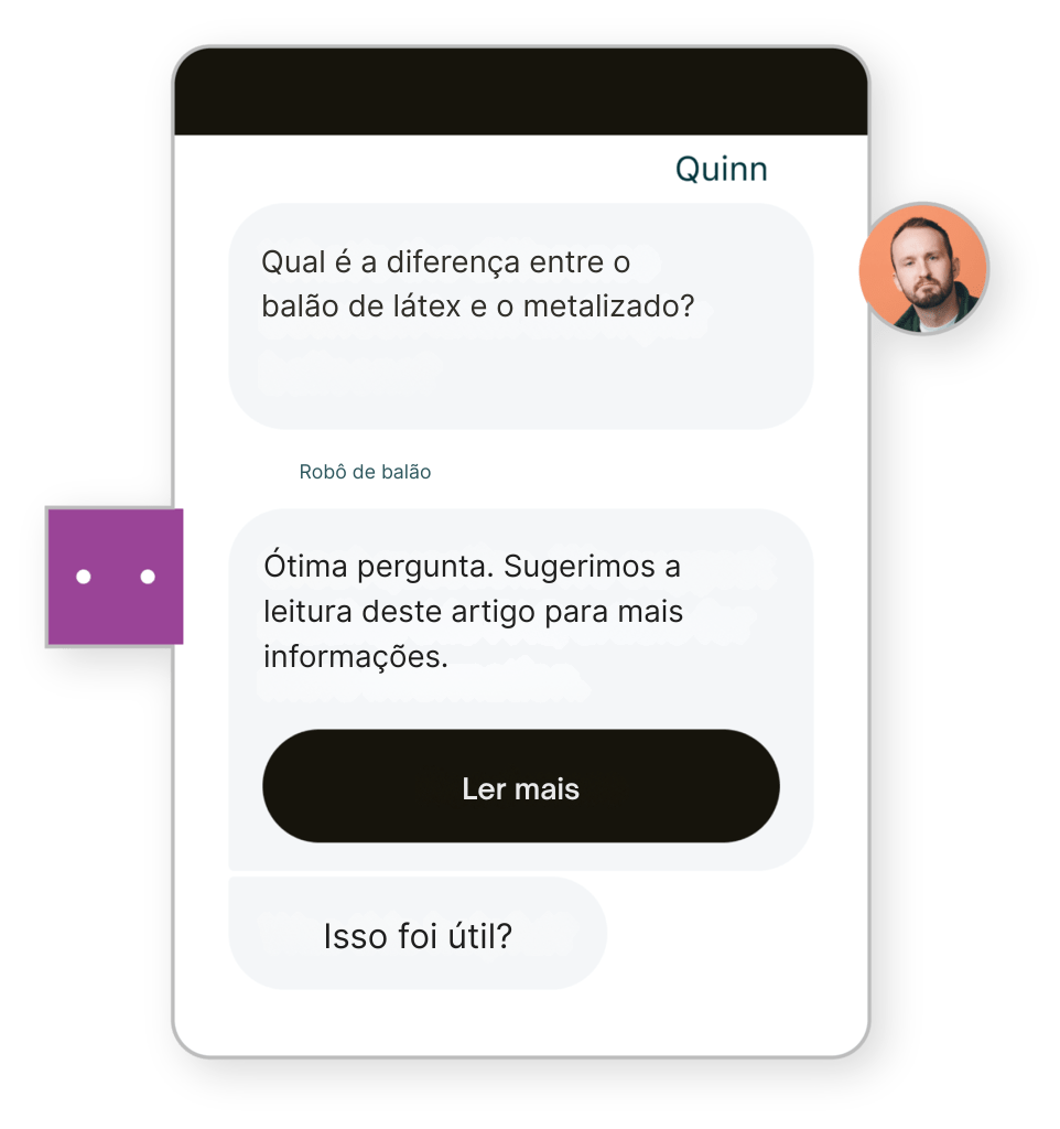 An image of the Zendesk AI agent