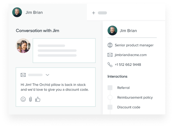 Upselling with conversational commerce