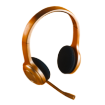 bronze headset