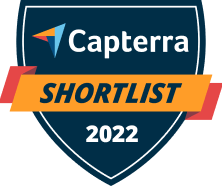 Logo: Capterra Shortlist 2022