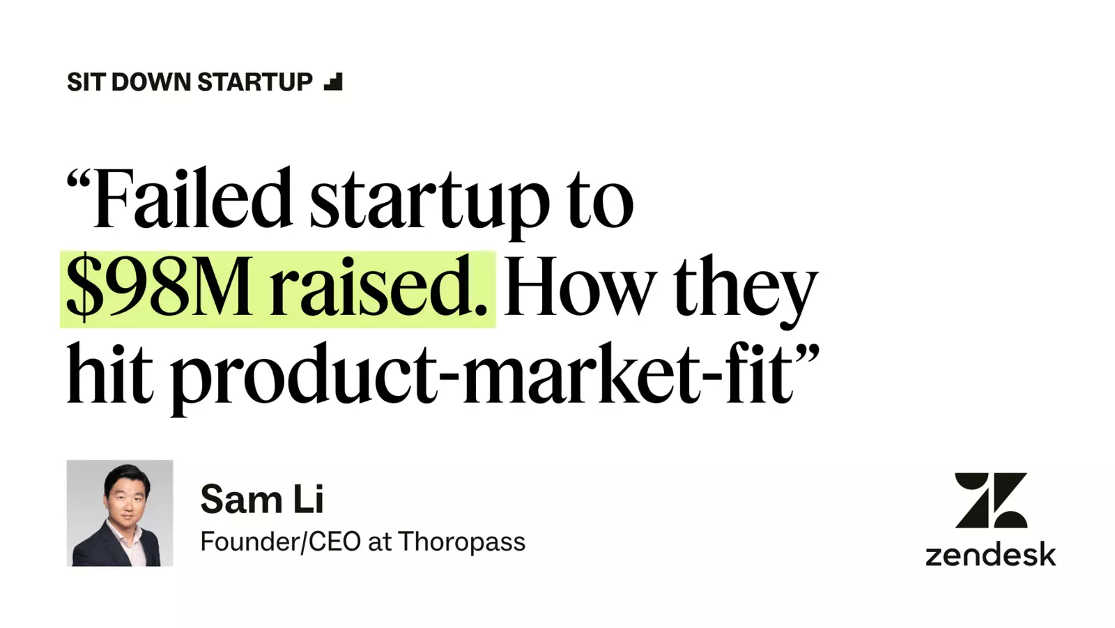 From failed startup to finding product-market fit: Thoropass Founder Sam Li shares his journey