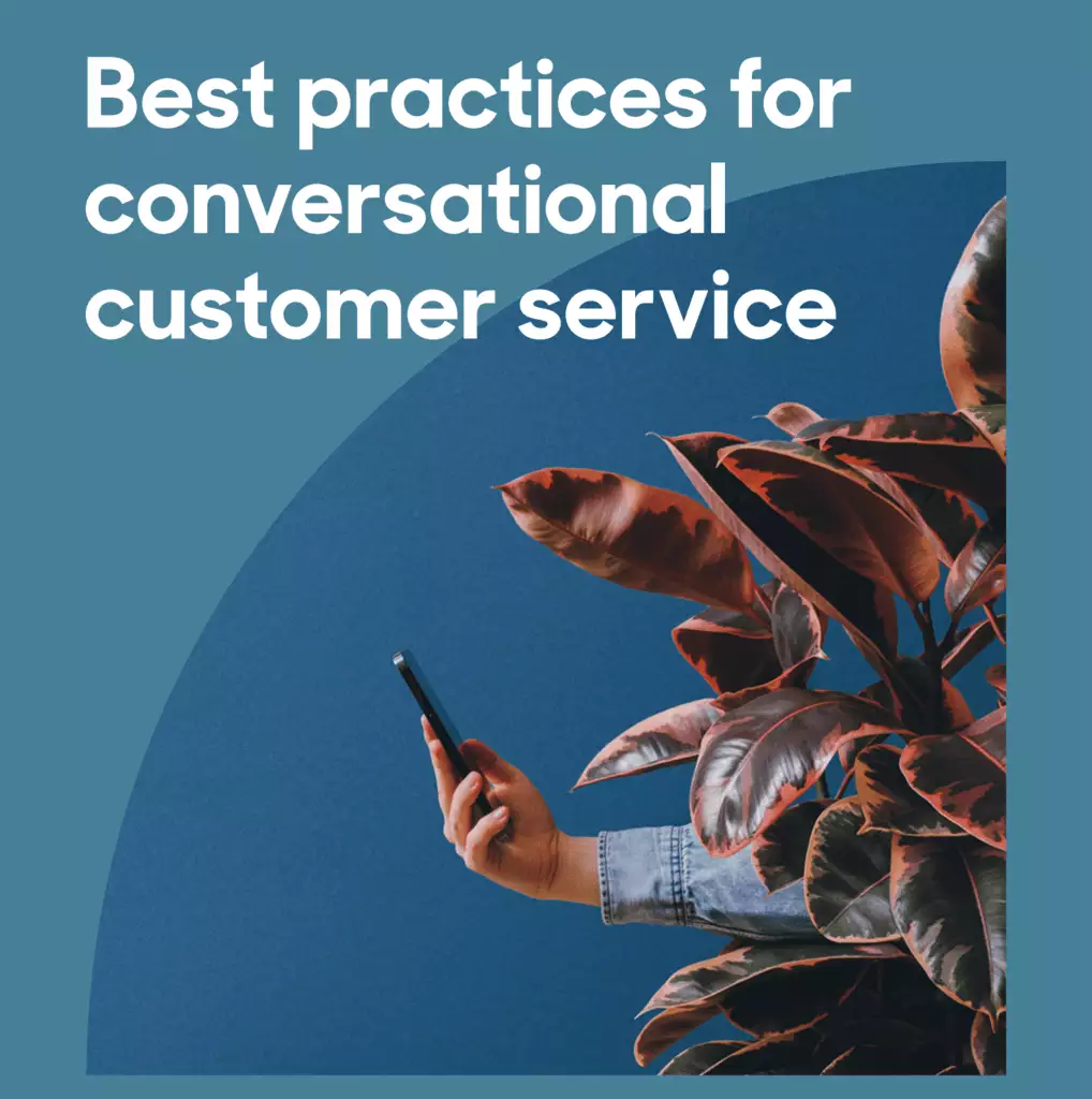Best practices for conversational customer service