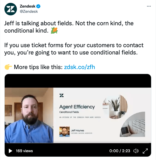 share tutorials on social media