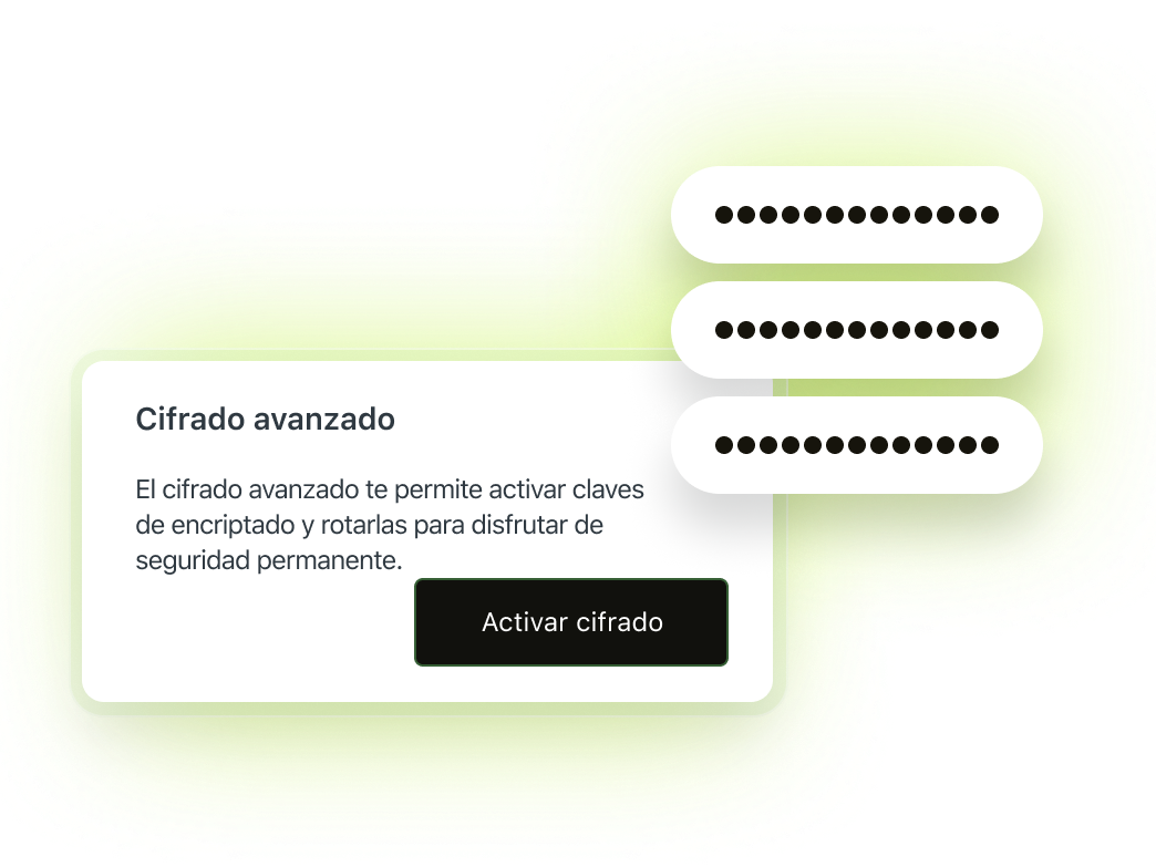 Una ilustración de campos de datos ocultos
