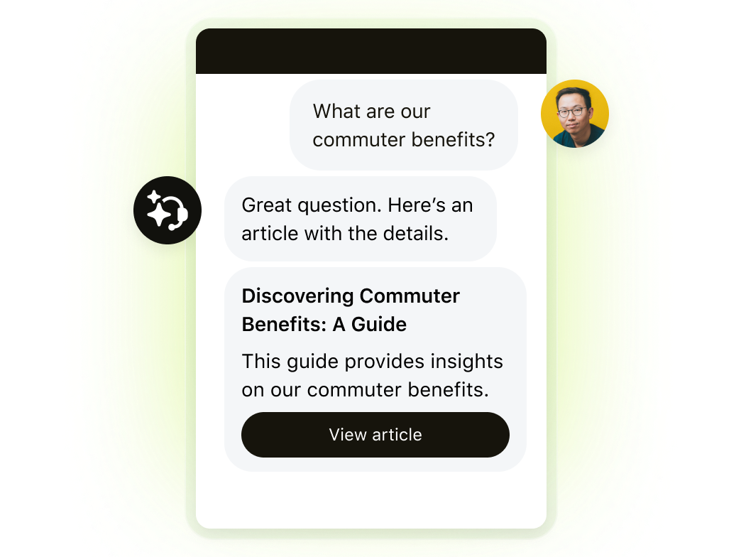 A screenshot of a human interacting with a chat bot