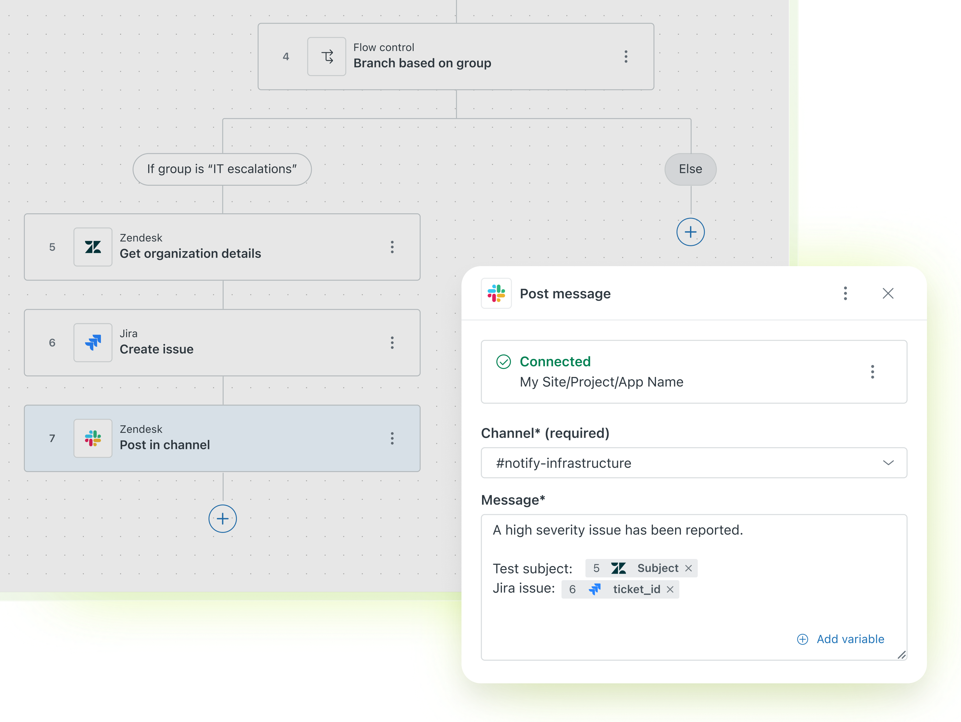An illustration of data fields obscured