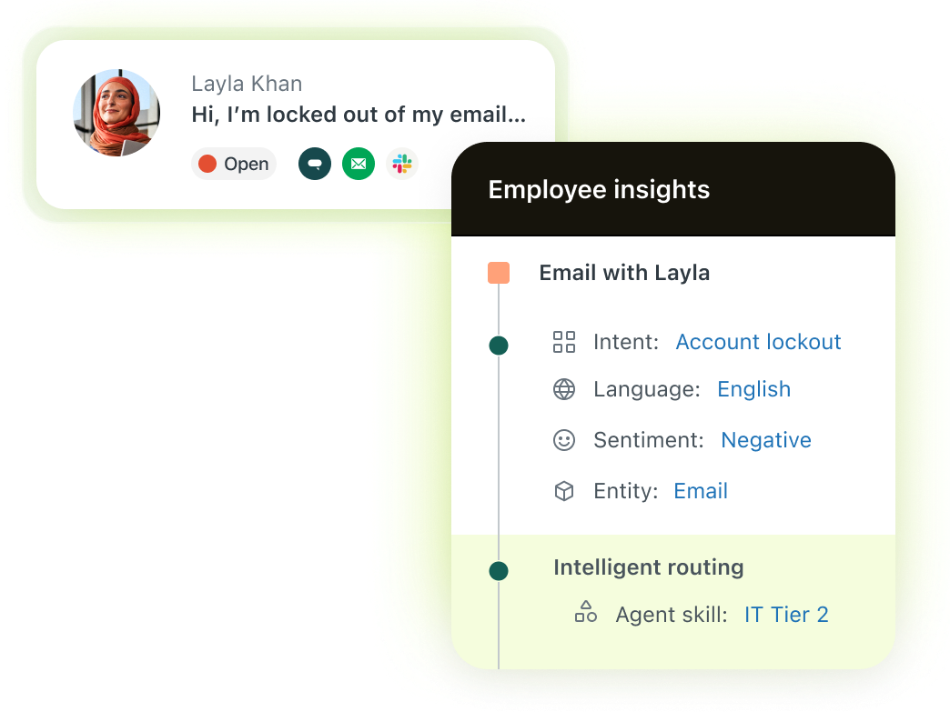 Accelerate incident resolution and request fulfilment