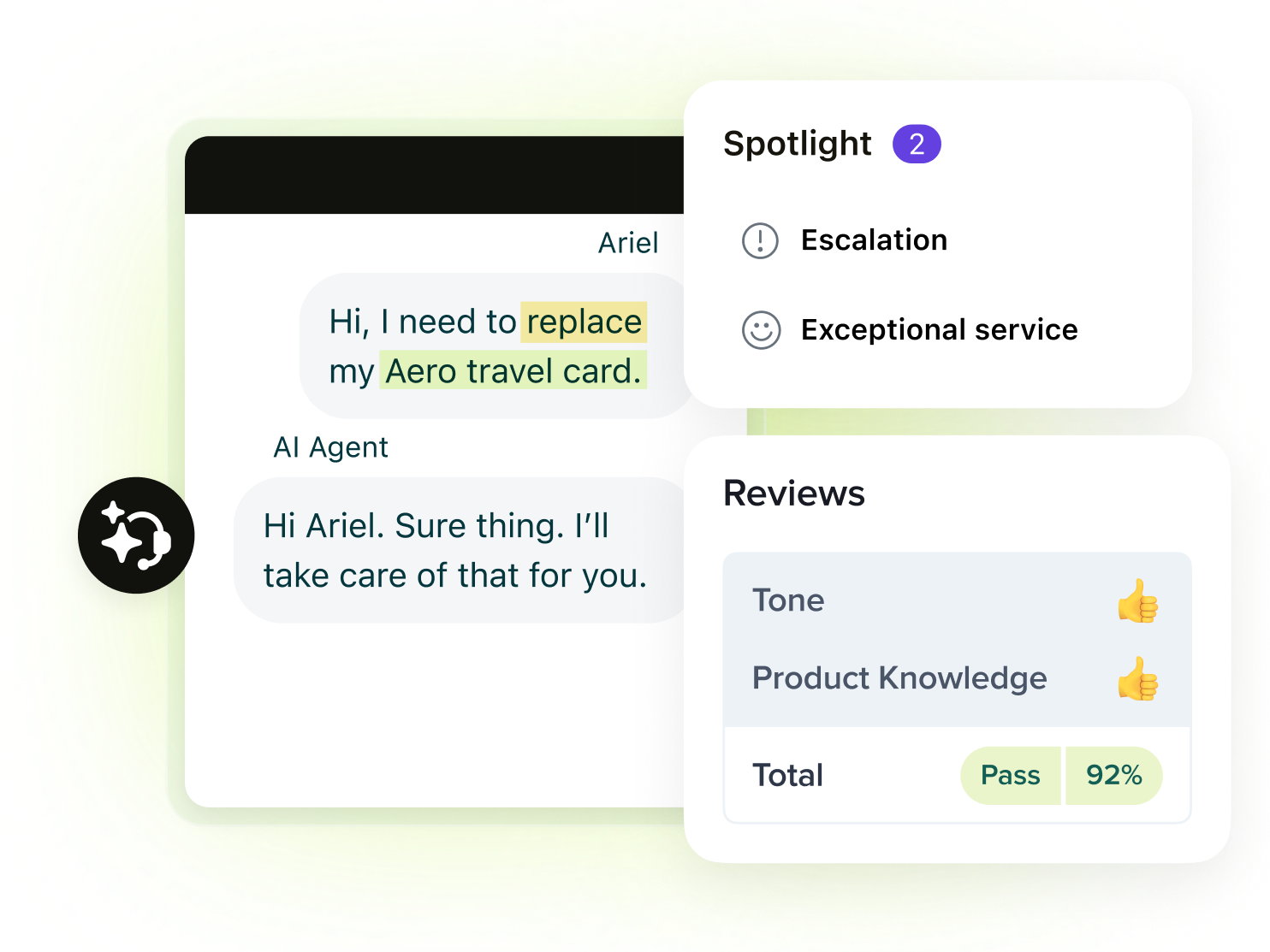 AI 상담사 인사이트 패널