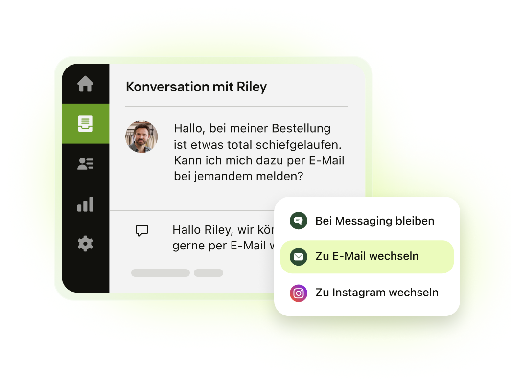 Bleiben Sie über alle Kanäle hinweg in Verbindung
